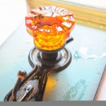 Blue & Amber Knob {Quantity: 1}